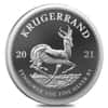 2021 South Africa 1 oz Proof Silver Krugerrand .999 Fine (w/Box & COA)