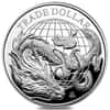 2021 St. Helena 1 oz Proof Silver Chinese Trade Dollar