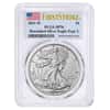 2021-W 1 oz Burnished Silver American Eagle Type 2 PCGS SP 70 FS