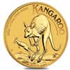 2022 1/10 oz Australian Gold Kangaroo Perth Mint Coin .9999 Fine BU In Cap