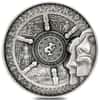 2022 1 kilo Silver Easter Island Multilayered High Relief Coin Samoa .999 Fine (w/Box & COA)