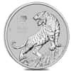 2022 1 oz Platinum Lunar Year of The Tiger BU Australia Perth Mint In Cap