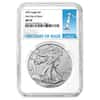 2022 1 oz Silver American Eagle $1 Coin NGC MS 70 First Day of Issue