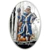 2022 1 oz Silver Father Frost Matryoshka Doll Solomon Islands $5 Coin .999 Fine (w/Box)