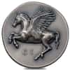 2022 1 oz Silver Pegasos - Numismatic Icons Coin Cook Islands .999 Fine (w/Box & COA)