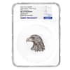 2022 Chad 1 oz Silver American Eagle Coin Serial #5 NGC MS 70 ER Shaped High Relief