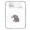 2022 Chad 1 oz Silver American Eagle Shaped High Relief Coin NGC MS 70