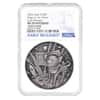 2022 Chad 2 oz Silver Doge On The Moon Coin Serial #2 NGC MS 70 ER Antiqued High Relief