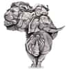 2022 Chad 5 oz Silver Big Five Africa Shaped Coin Serial #2 NGC MS 70 ER High Relief