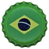 2022 Chad 6 gram World Landmarks - Brazil Bottle Cap Proof Silver Coin .999 Fine (In Cap)