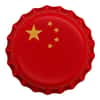 2022 Chad 6 gram World Landmarks - China Bottle Cap Proof Silver Coin .999 Fine (w/Box)