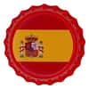 2022 Chad 6 gram World Landmarks - Spain Bottle Cap Proof Silver Coin .999 Fine (In Cap)