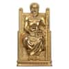 2022 Cook Islands 3 oz Gilded Silver Spiritual Art - Zeus Coin .999 Fine (w/Box & COA)