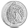 2022 Great Britain 2 oz Silver The Tudor Beasts Lion of England Coin .9999 Fine BU