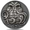 2022 Palau 3 oz Silver Lovecraft - Cthulhu Coin .999 Fine (w/Box & COA)