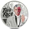 2022 Samoa 1 oz DC Comics Two-Face Supervillain Silver Coin (w/Box & COA)