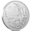 2023 1 oz Silver Lunar Rabbit BU Royal Australian Mint