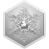 2023 Canada 1 oz Silver Snowflake Crystal Coin