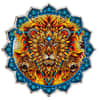 2023 SI 2 oz Lion of the 5th Chakra Colorized Silver Coin