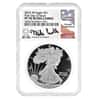 2023-W 1 oz Proof Silver American Eagle NGC PF 70 FDOI (Castle)