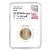2024 1/4 oz $10 Gold American Eagle NGC MS 70 FDOI (Kenneth Bressett)
