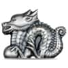 2024 1 oz Silver Lunar Year of The Dragon Shaped Coin Mongolia