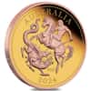 2024 Australia Five Sovereign Proof Gold Coin Perth Mint 125th Ann