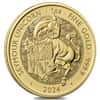 Tube of 10 - 2024 GB 1 oz Gold The Tudor Beasts Seymour Unicorn Coin BU