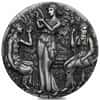 2025 2 oz Fate - The Moirai Antiqued Silver High Relief Coin Perth Mint