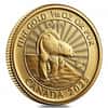 2025 Canada 1/10 oz The Majestic Polar Bear Gold Coin