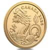 2025 Canada 1/20 oz Water Dragon Proof Gold Coin .9999 Fine