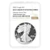 2022-S 1 oz Proof Silver American Eagle NGC PF 69 Mint Error (Obv Struck Thru)