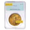 $20 Gold Double Eagle Saint Gaudens PCGS MS 64 Rattler Holder (Random Year)