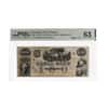 1850s $100 Louisiana New Orleans Canal & Banking Co. PMG CU 63 Remainder