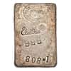 25.9 oz National India Bullion Refinery Bombay Electro Silver Bar