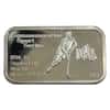 1 oz Engelhard Silver Bar Commemorative Sports Series Hockey (Alternate Reverse) .999 Fine
