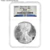 1995 1 oz Silver American Eagle $1 Coin NGC MS 69