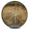 1 oz Silver American Eagle BU Dramatic Toning (Random Year)
