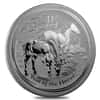 2014 1 Kilo Silver Lunar Year of The Horse BU Australian Perth Mint In Cap (Series 2)