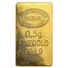 1/2 gram Istanbul Gold Refinery Bar (IGR) .9999 Fine (Christmas Assay)