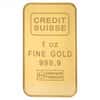 1 oz Credit Suisse Gold Bar .9999 Fine (In Assay)