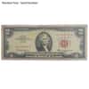$2 Bill Legal Tender Currency Star Note Red Seal Cull (Random Year)