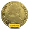 2 Escudos Spain Charles III Gold Coin AGW .1961 oz Avg Circ (1773 - 1779, Random Year)