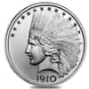 2 oz Indian Head Silver Round .999 Fine