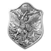 2 oz South Korea Silver Archangel Michael Ornate Shield Stackable