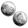 1991 Canada 1.85 oz Snowy Owl Proof Platinum 4-Coin Set (w/Box & COA)