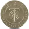 31.5 gram Tiffany & Co Sterling Silver Tiffany Money $25 Round Token .925 Fine (Scruffy)