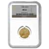 1926 $2.5 Quarter Eagle Indian Head Gold Coin NGC MS 61