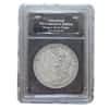 1880 $1 Morgan Silver Dollar VG Collector's Edition (Authenticated)