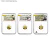 3 gram Chinese Gold Panda NGC Gem Unc (Random Year)